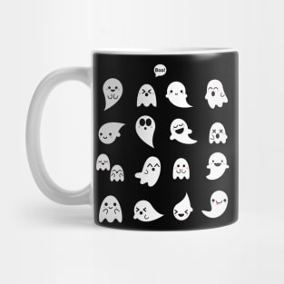 Hydro Flask sticker - Halloween funny cute kawaii sad spooky ghost | Sticker pack set Mug
